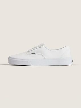 Vans White Low-Top Canvas Sneaker